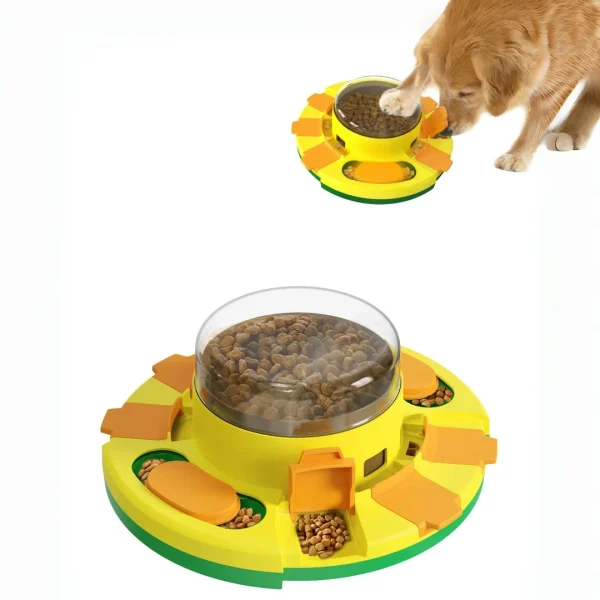 Pet Slow Feeder Dispenser