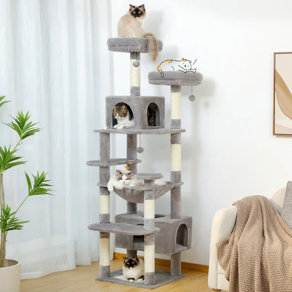 Large Cat Tree Tower for Indoor Cats
